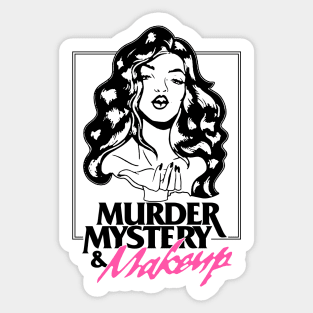 Bailey, Sarian, Merch, Bailey, Sarian, Murder, Mystery, And, Makeup, Bailey, Sarian, Men, Women, Kid Sticker